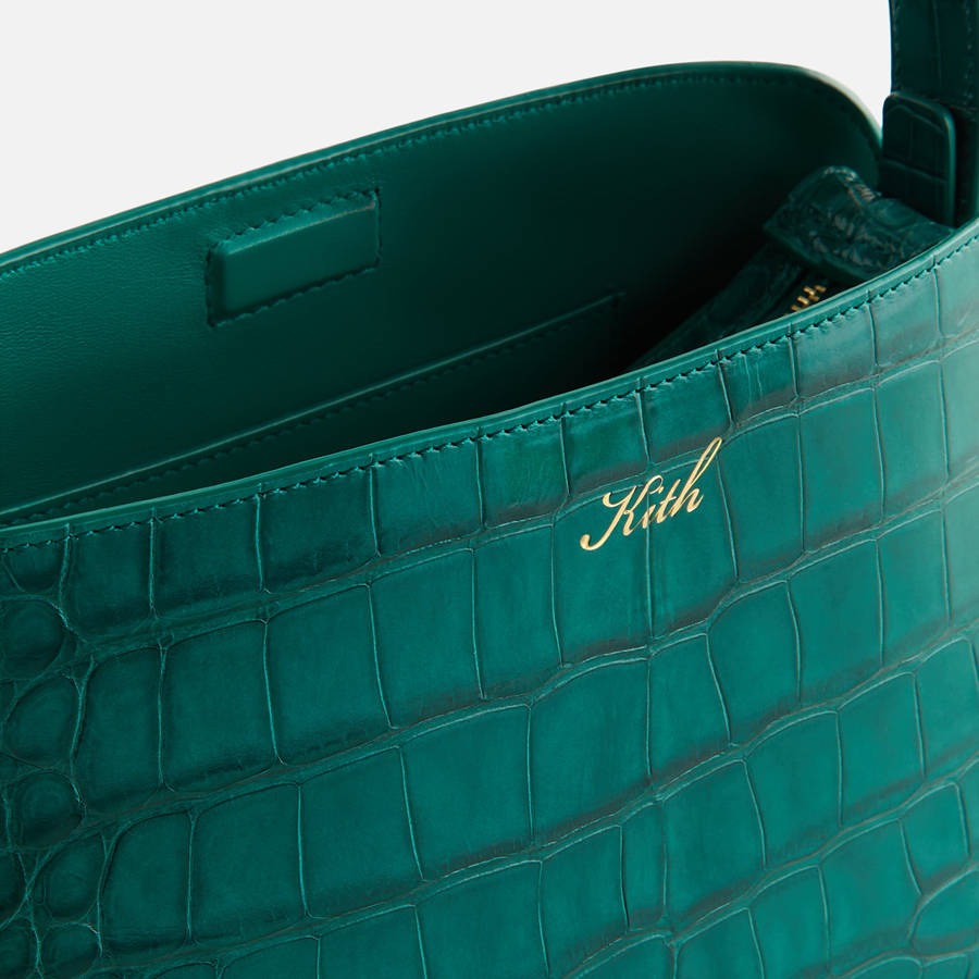 Green Women Kith Mini Katie Alligator Bags | 8756-UJKPW