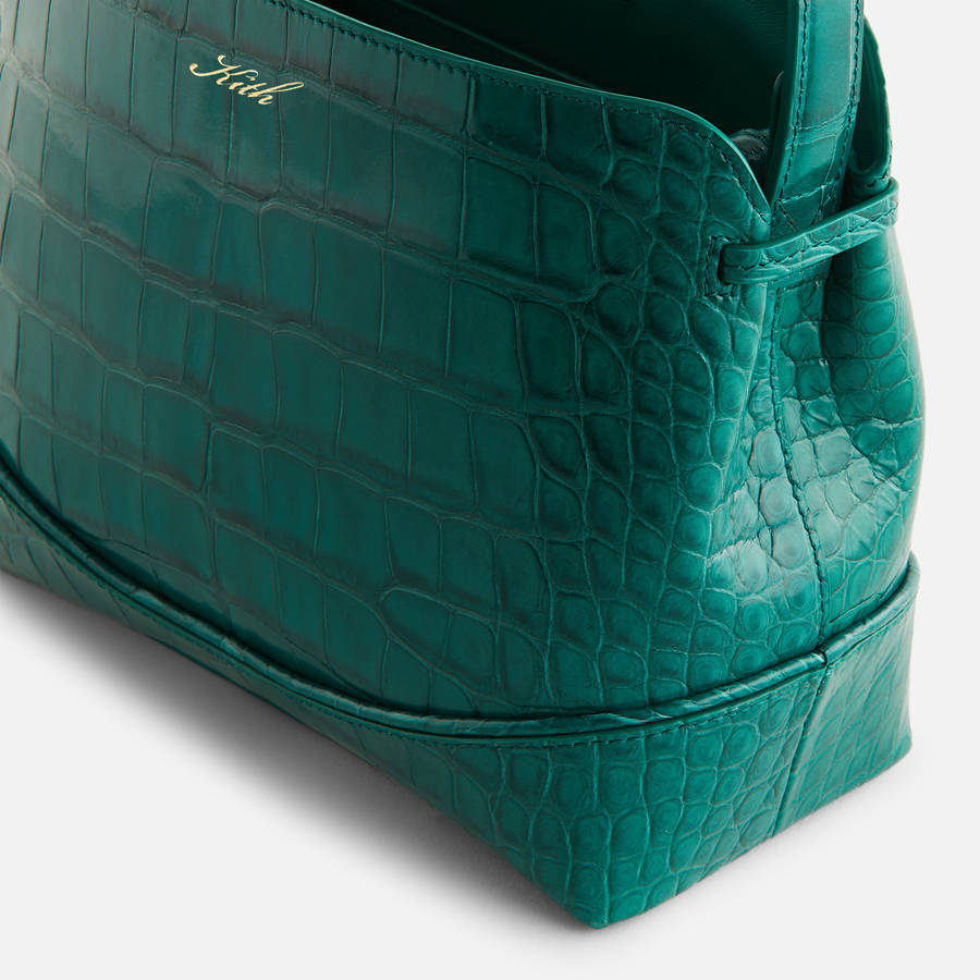 Green Women Kith Mini Katie Alligator Bags | 8756-UJKPW