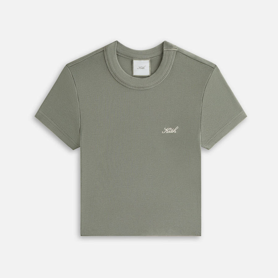 Green Women Kith Mulberry II T-Shirt | 6284-HIWBJ