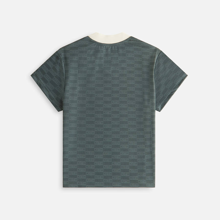 Green Women Kith Nicci Monogram Jersey T-Shirt | 3076-RIGEP