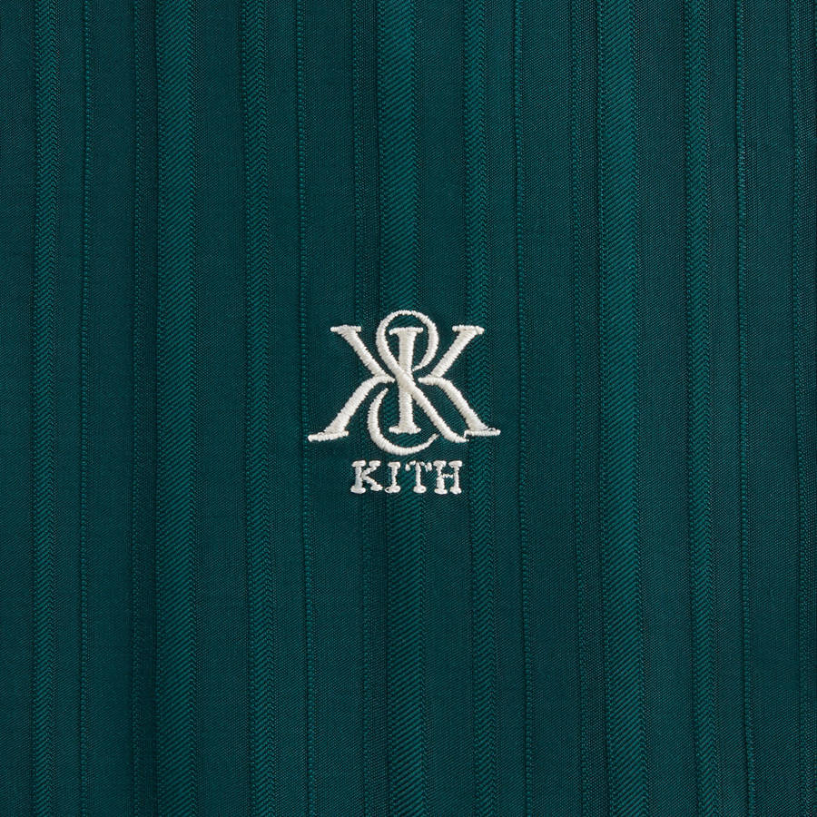 Green Women Kith Ora II Dobby Shirts | 2081-EKZSV