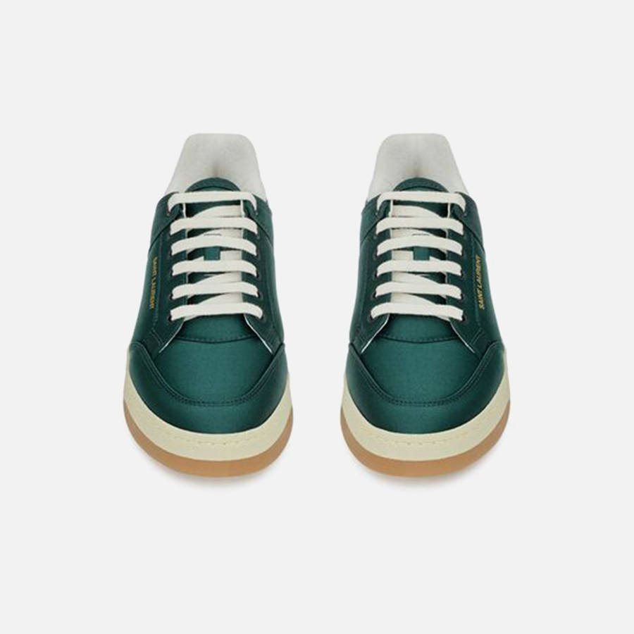 Green Women Kith Saint Laurent SL61 Low Top Sneakers | 4176-SNKYR