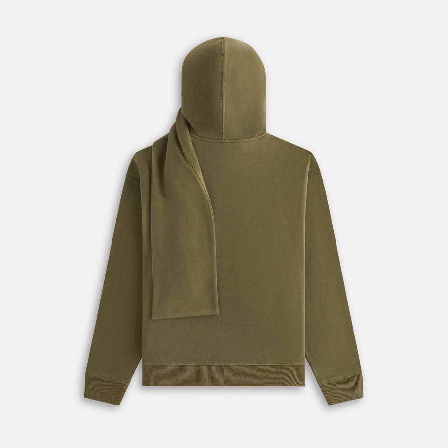 Green Women Kith Sedo Scarf Hoodie Sweatshirts | 7314-NWUMJ