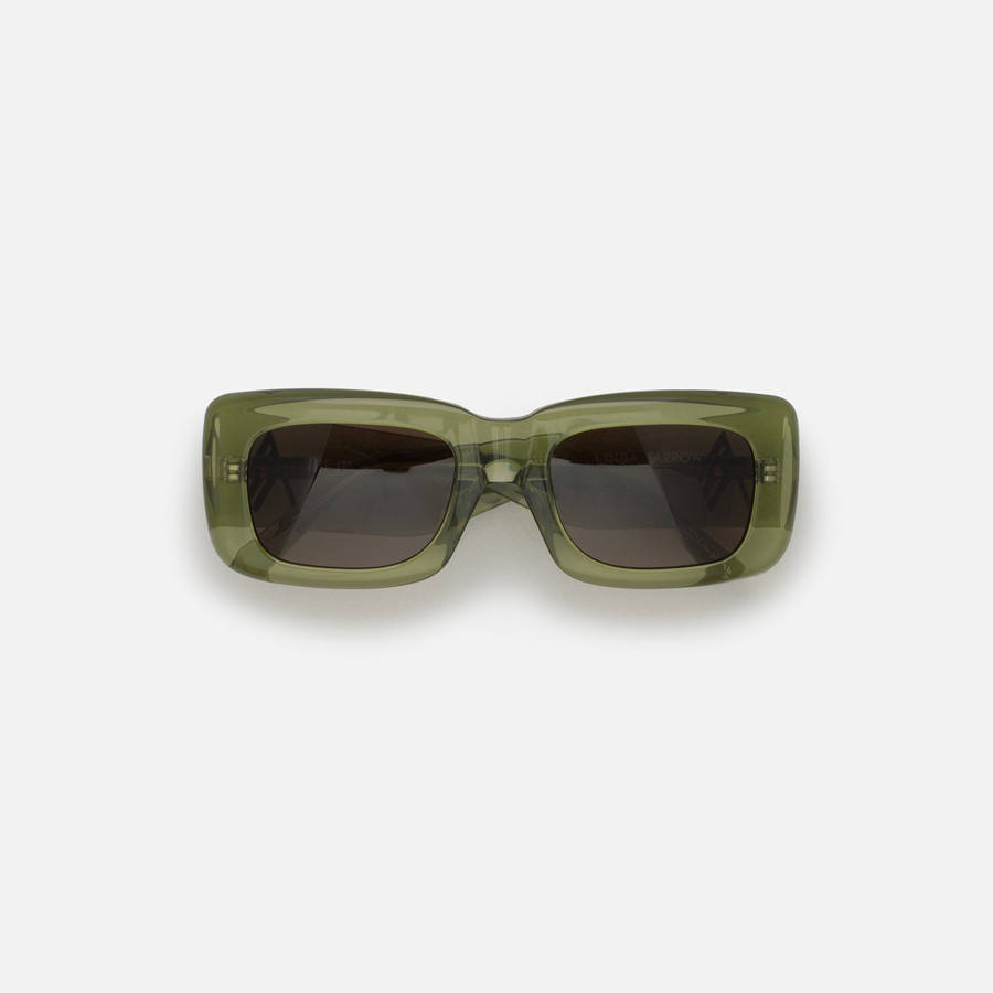 Green Women Kith The Attico Mini Marfa Frame Eyewear | 5193-PTSXA