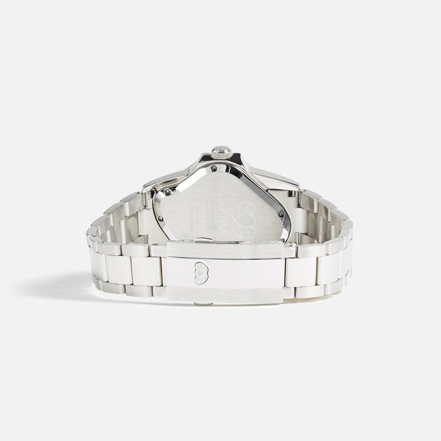 Green / Black Men Kith LAARVEE Silver Precision Steel Jewelry | 9375-WKVDH