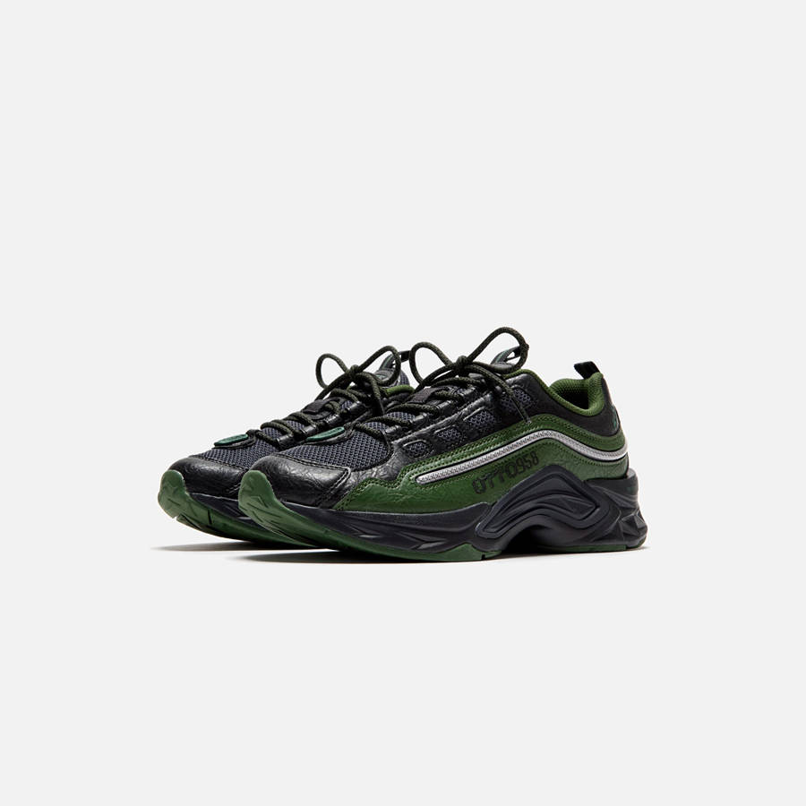 Green / Black Women Kith ASICS x OTTO958 Protoblast-CM LVIII OTTO Shoes | 0136-TLQZR