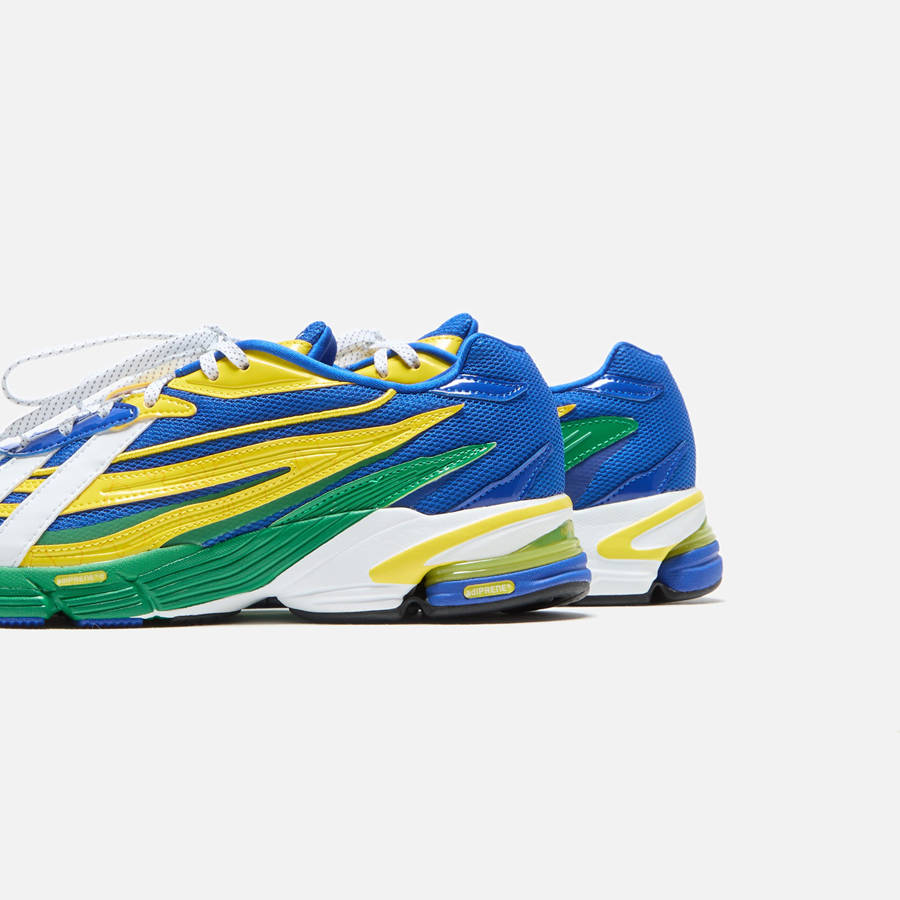 Green / Blue Men Kith adidas x Bape Orketro Sneakers | 5691-AUKHV