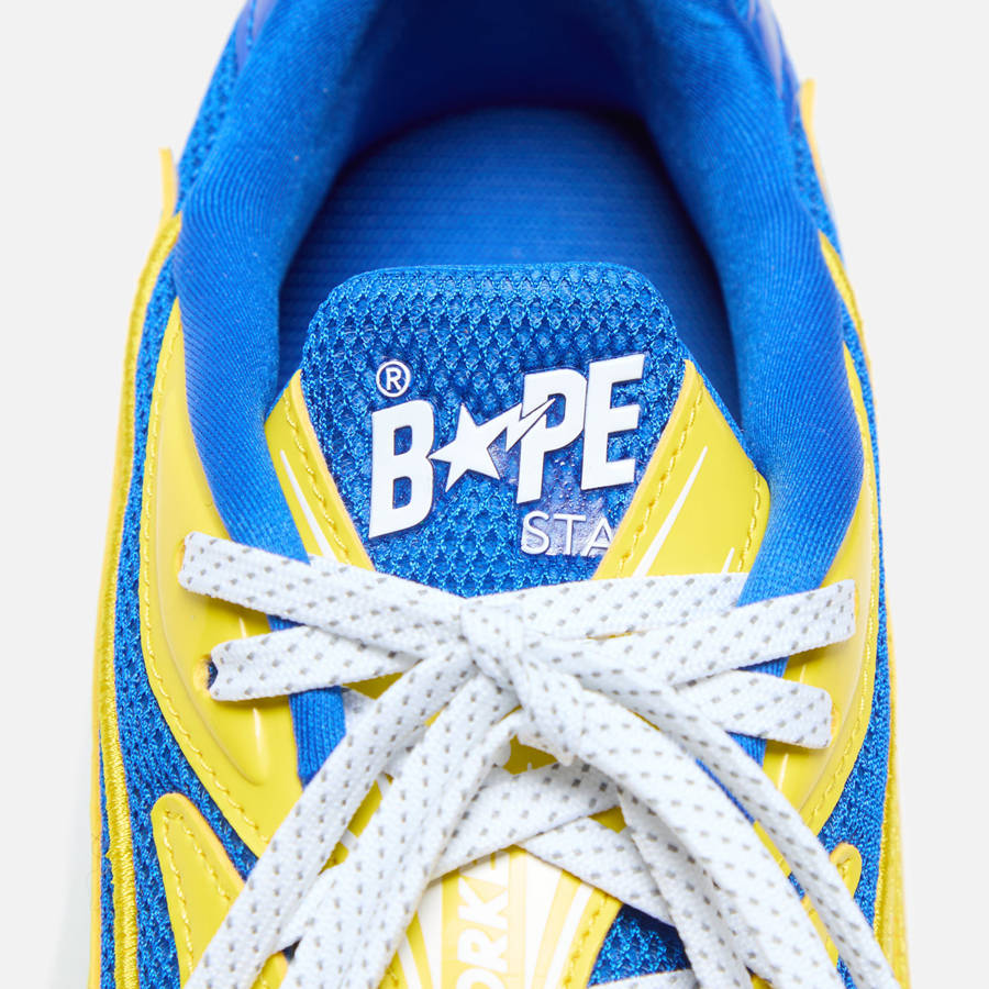 Green / Blue Men Kith adidas x Bape Orketro Sneakers | 5691-AUKHV
