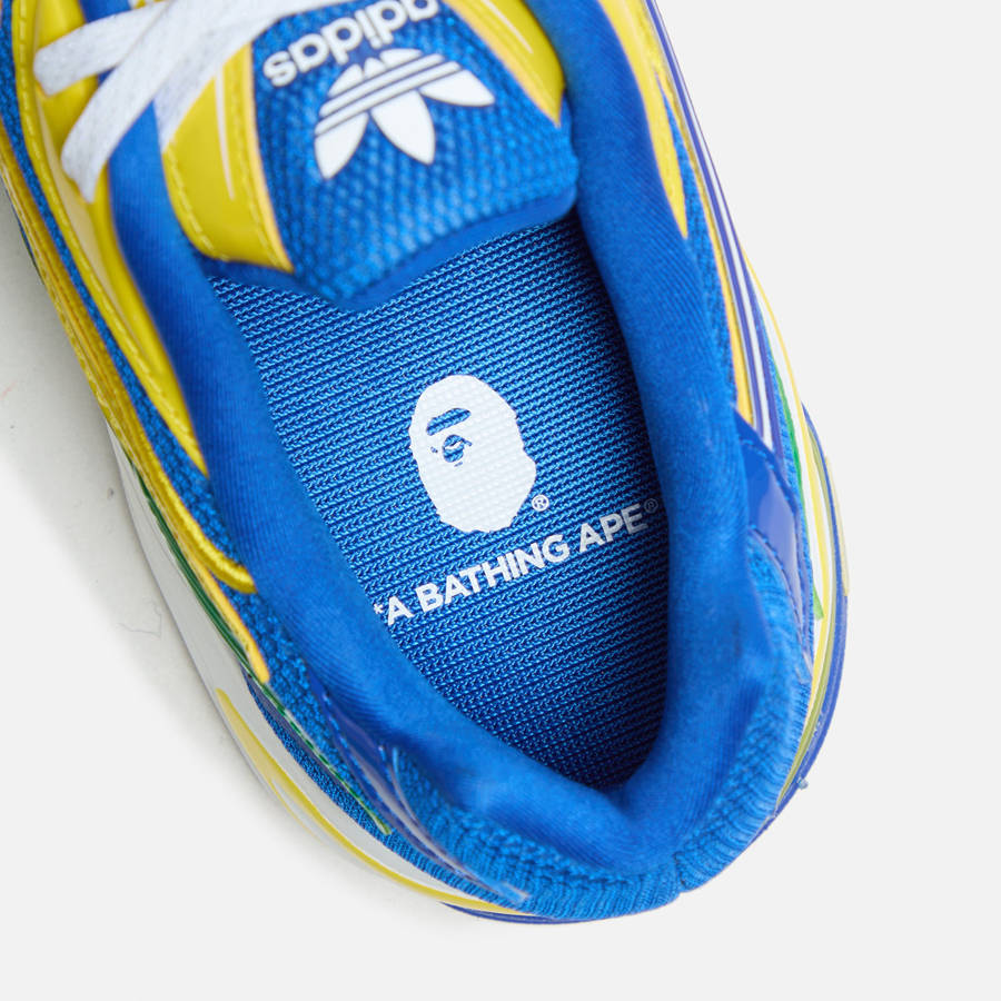 Green / Blue Men Kith adidas x Bape Orketro Sneakers | 5691-AUKHV