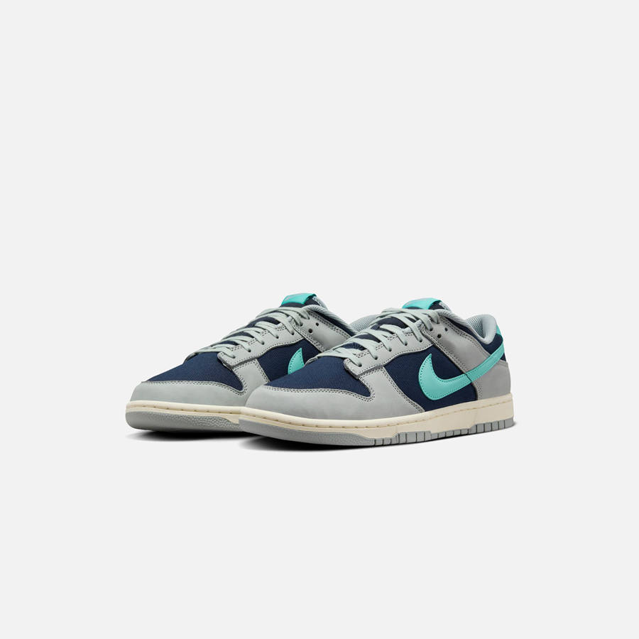 Green / Dark Obsidian Men Kith Nike Dunk Low Retro Premium Sneakers | 1635-BXWLG
