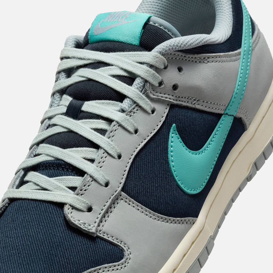 Green / Dark Obsidian Men Kith Nike Dunk Low Retro Premium Sneakers | 1635-BXWLG