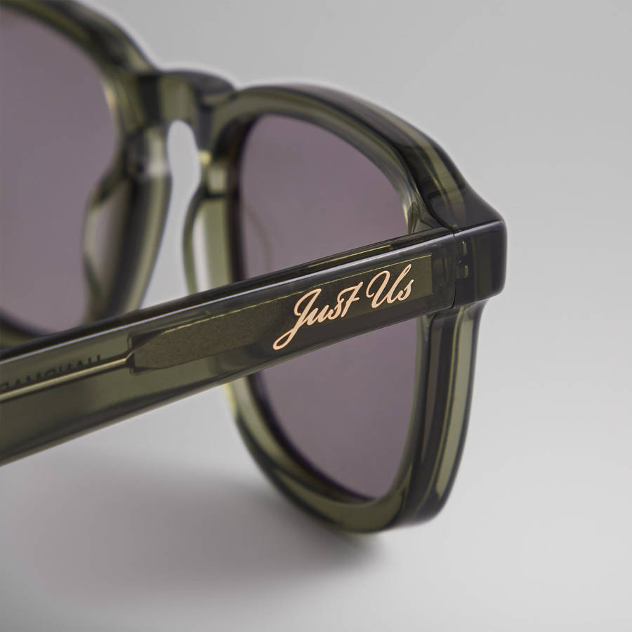 Green / Grey Men Kith Napeague Sunglasses | 8670-KTIVL