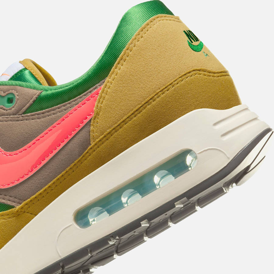 Green / Olive Grey Men Kith Nike Air Max 1 `86 Sneakers | 6524-GVUBM