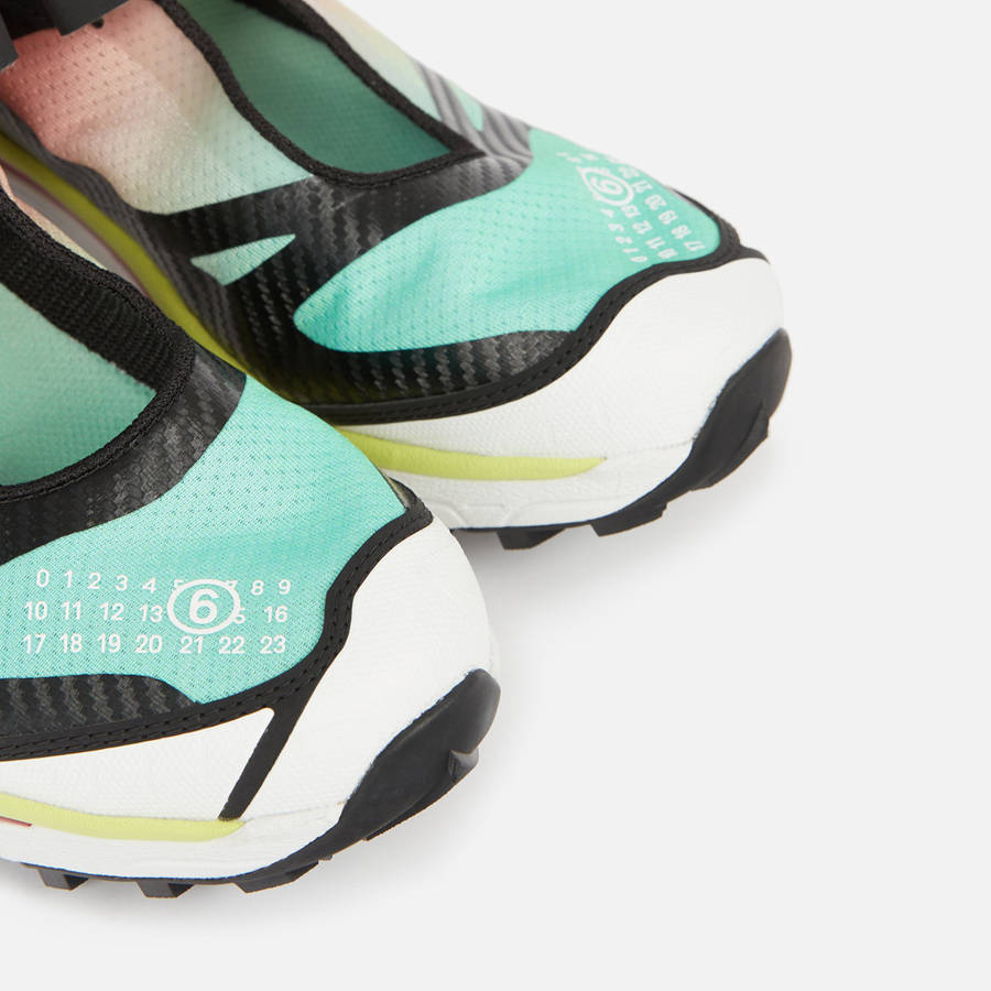 Green / Pink Men Kith MM6 Maison Margiela x Salomon XT-MARY J Sandals | 5473-SVMCJ
