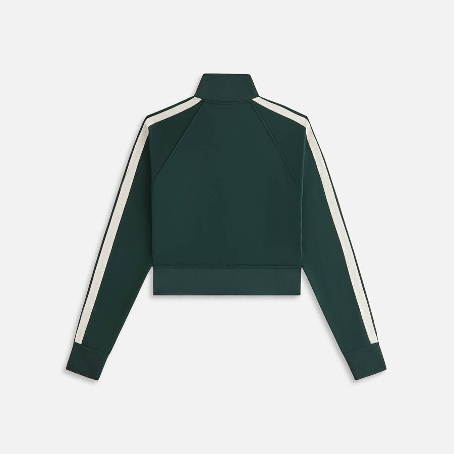 Green / White Women Kith Arbor Track Jackets | 7205-VETCY