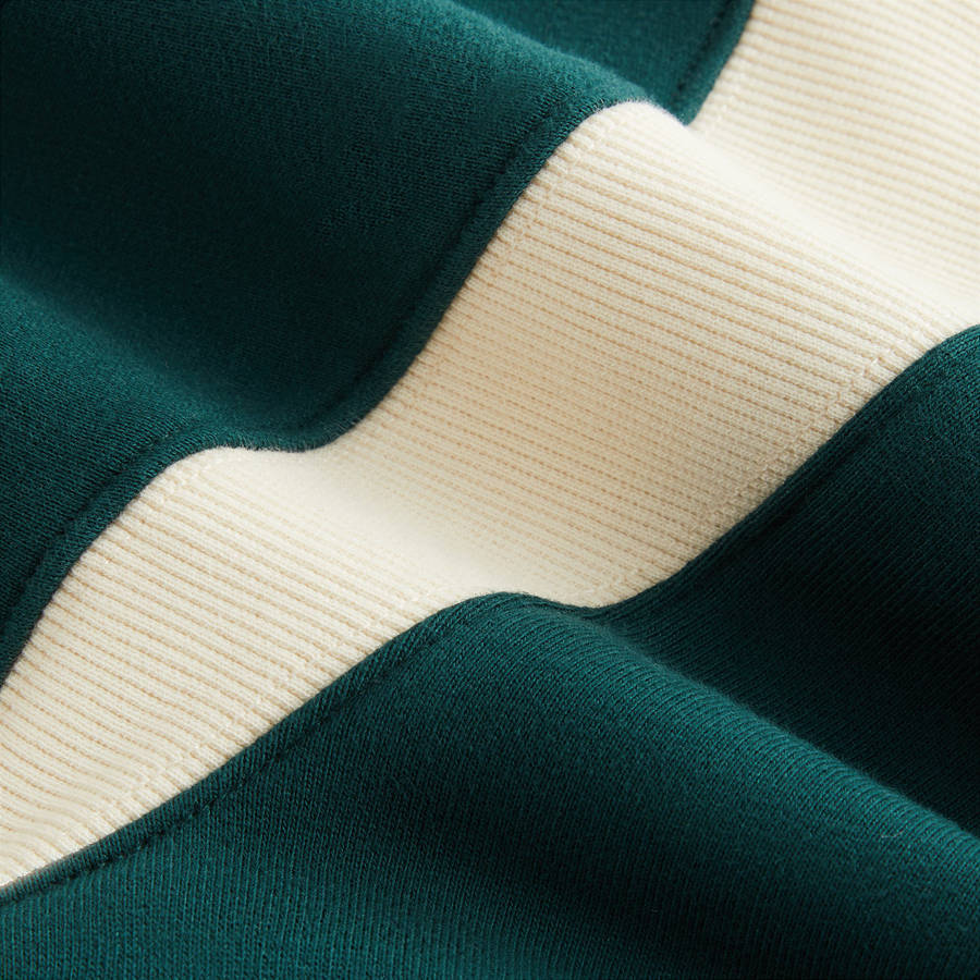 Green / White Women Kith Asher II Crest Crewneck Sweaters | 4067-YULTA