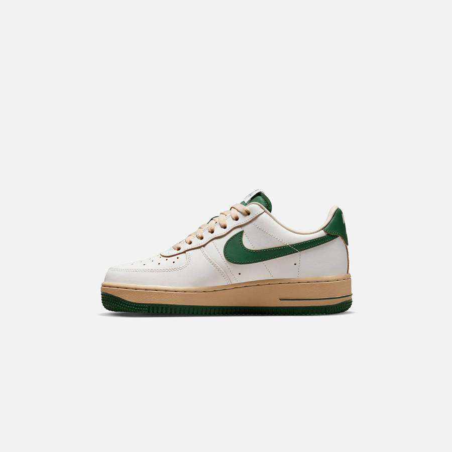Green / White Women Kith Nike WMNS Air Force 1 `07 LV8 Sneakers | 2180-NYLME