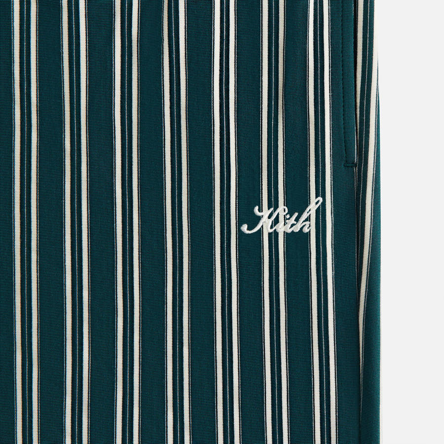 Green / White Women Kith Striped Pajama Set Underwear | 3520-SBDFY