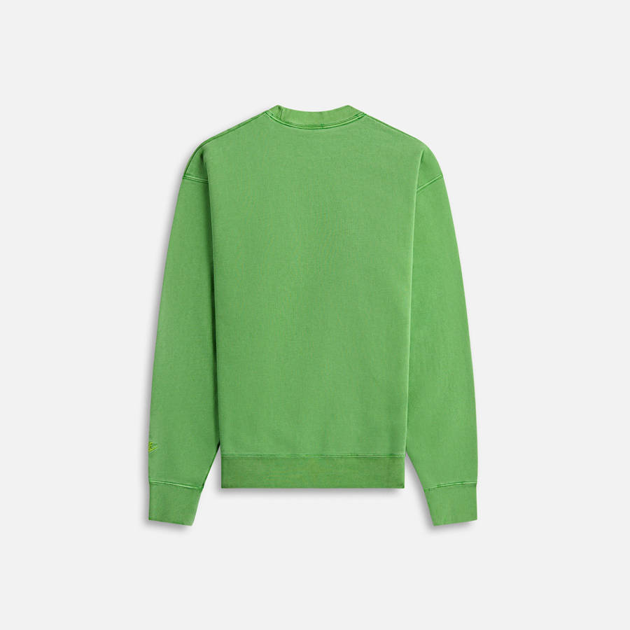 Green / Yellow Men Kith Nike x Nigo NRG Crew Fleece Sweatshirts | 4250-ZYDXT