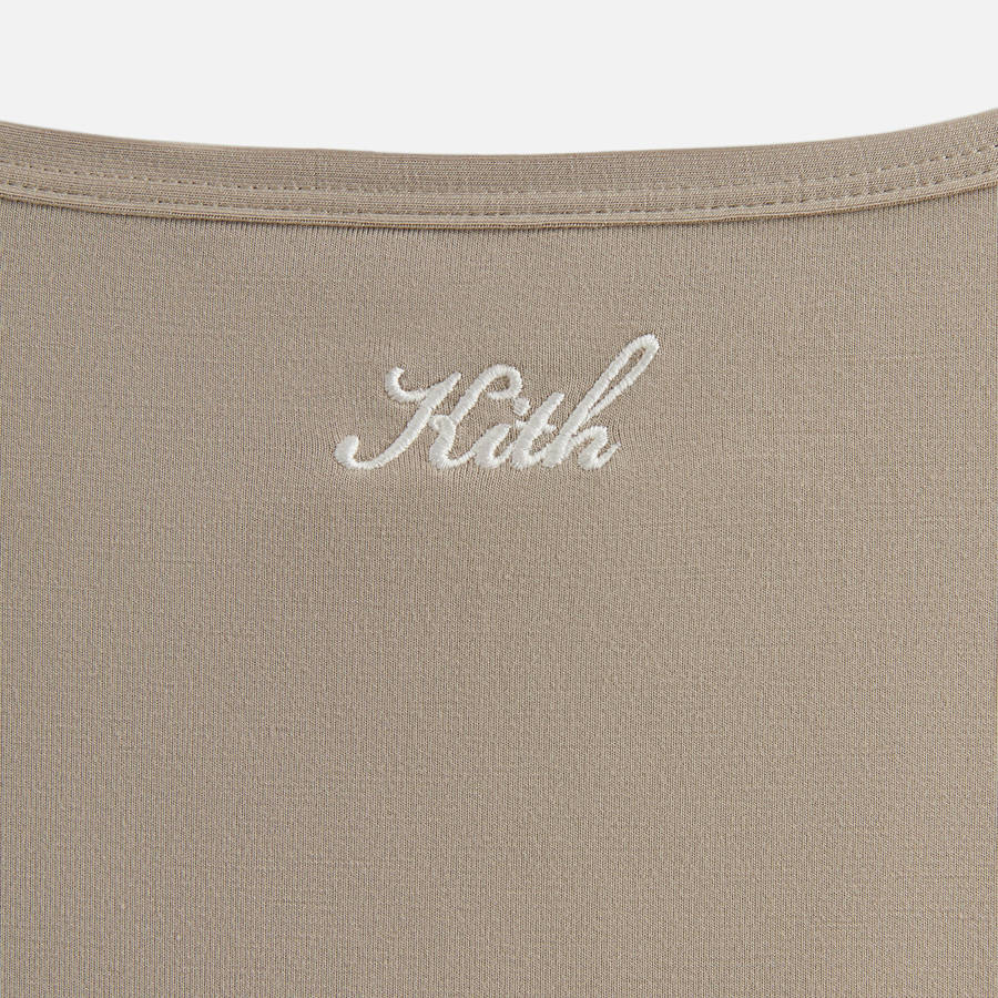 Grey Beige Women Kith Modal Cami Underwear | 5637-UTIJP