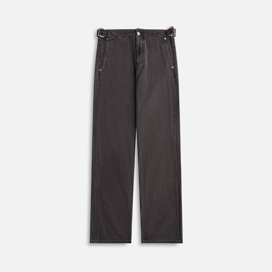 Grey Black Men Kith Our Legacy Trucker Trouser Reborn Canvas Jeans | 3758-VFRXD