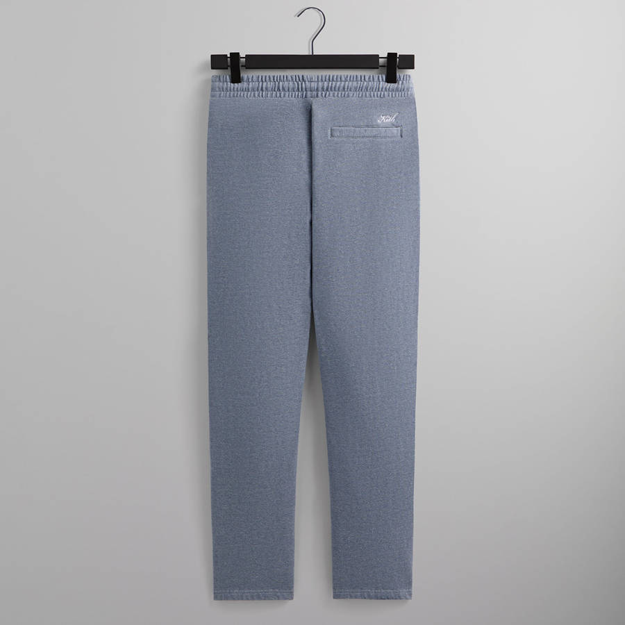 Grey Blue Men Kith Fleece Bryson Sweat Pants | 4876-IOFHR