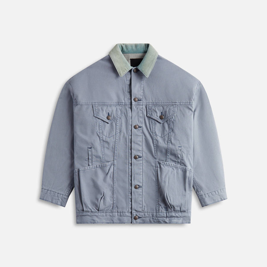 Grey Blue Women Kith R13 Lacey Trucker Jackets | 1736-AKJPX