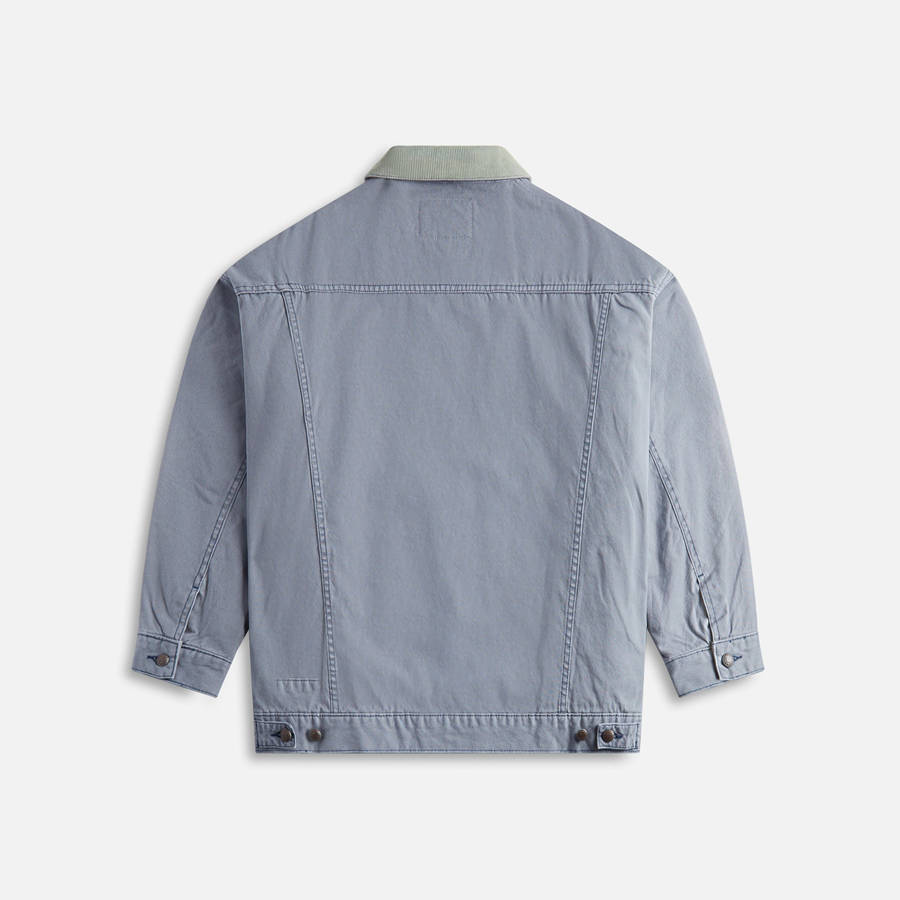 Grey Blue Women Kith R13 Lacey Trucker Jackets | 1736-AKJPX