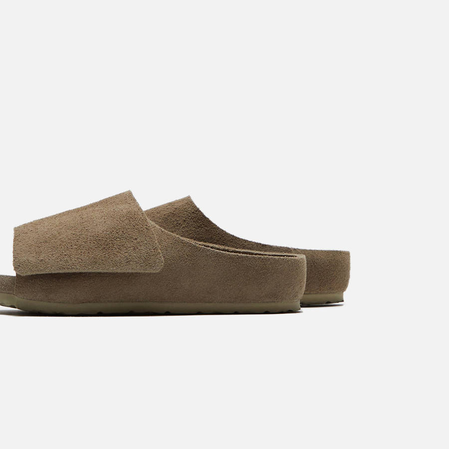 Grey Brown Kids' Kith Birkenstock x Fear of God The Los Feliz Sandals | 6089-IESZR