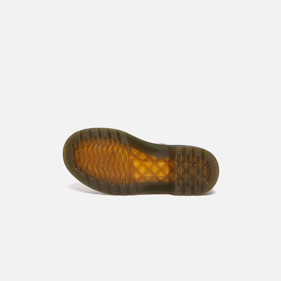 Grey Brown Kids' Kith Dr. Martens Youth 1460 Romario Boots | 3721-SARLB