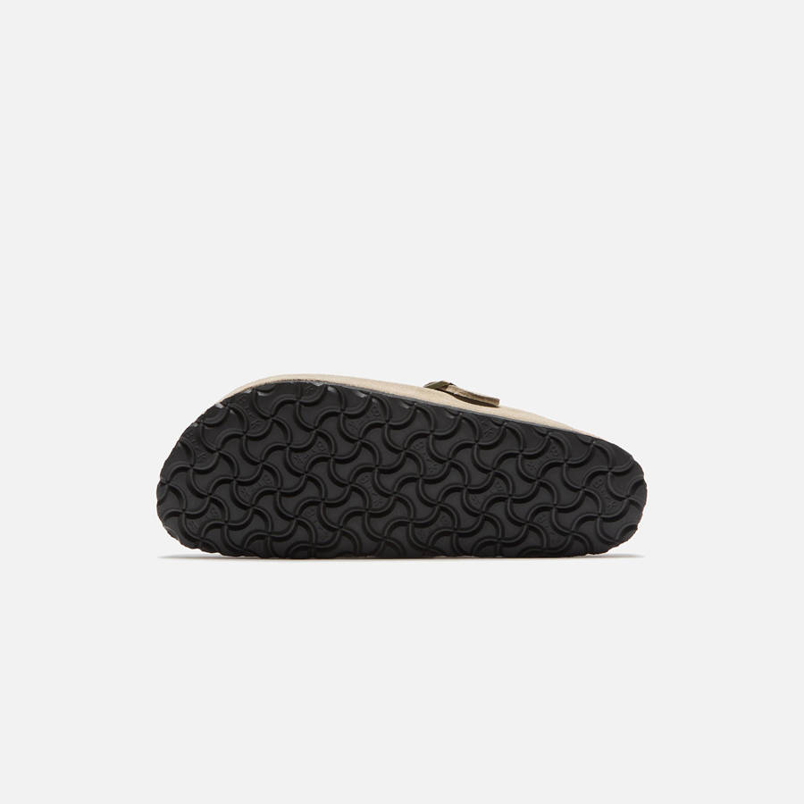 Grey Brown Men Kith Birkenstock Boston Sandals | 1908-FLPRW