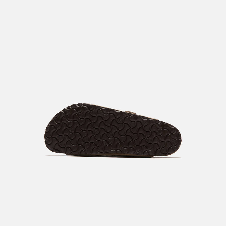 Grey Brown Men Kith Birkenstock Zurich Suede Sandals | 2830-LGSDF