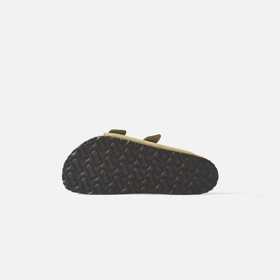 Grey Brown Women Kith Birkenstock WMNS Arizona Suede Sandals | 8793-FDLGV