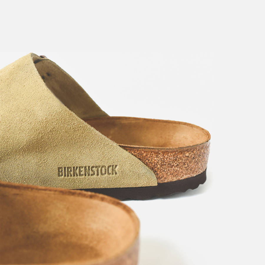 Grey Brown Women Kith Birkenstock WMNS Arizona Suede Sandals | 8793-FDLGV