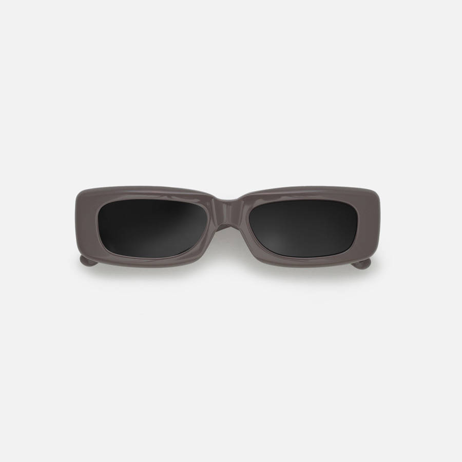 Grey Brown Women Kith The Attico Mini Marfa Frame Eyewear | 6457-DZBJQ