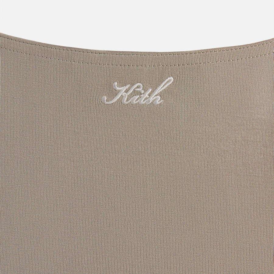 Grey Green Women Kith Modal Ballet Long Sleeve Underwear | 8697-RBXMW