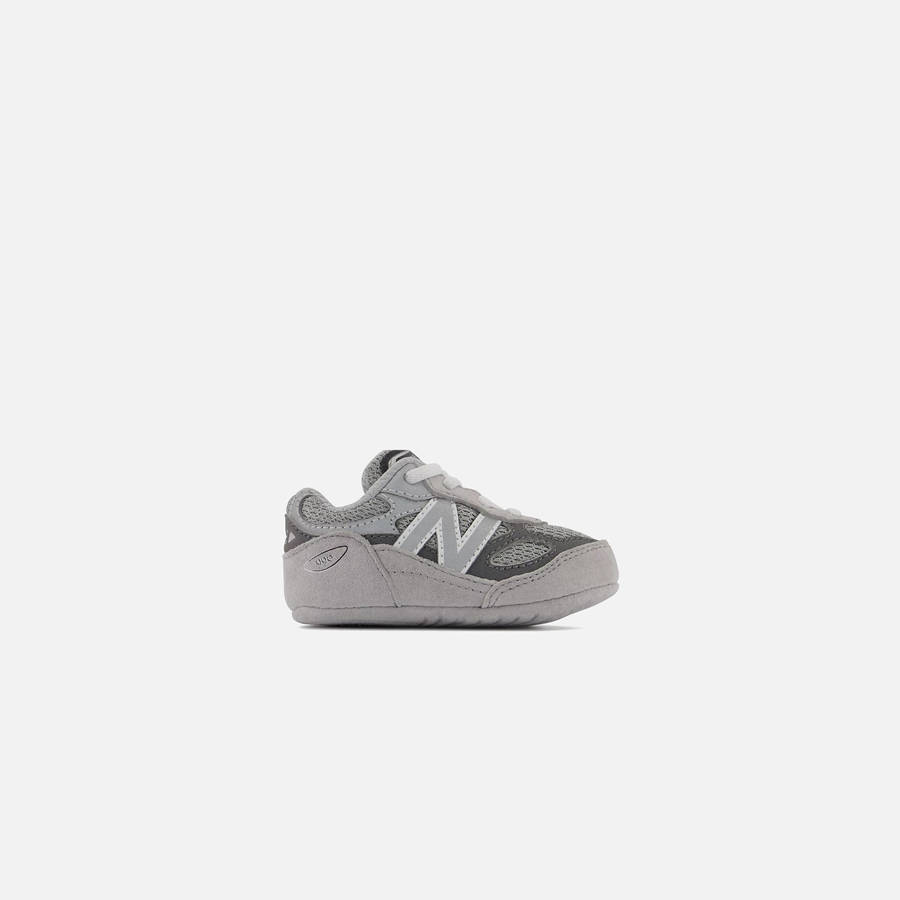 Grey Kids' Kith New Balance Crib Made in US 990v6 Sneakers | 9583-HXFJS