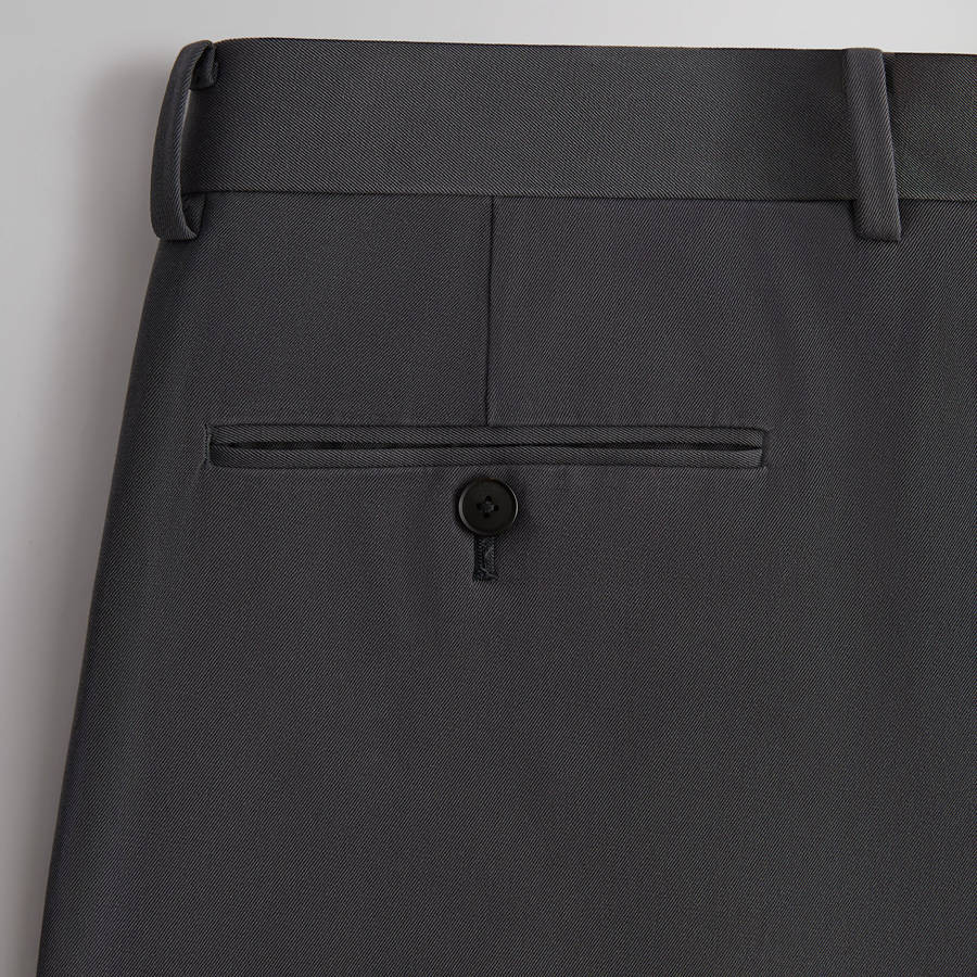 Grey Men Kith 101 for Auralee Light Wool Max Gabardine Two-Tuck Slacks Pants | 9150-OPBLD
