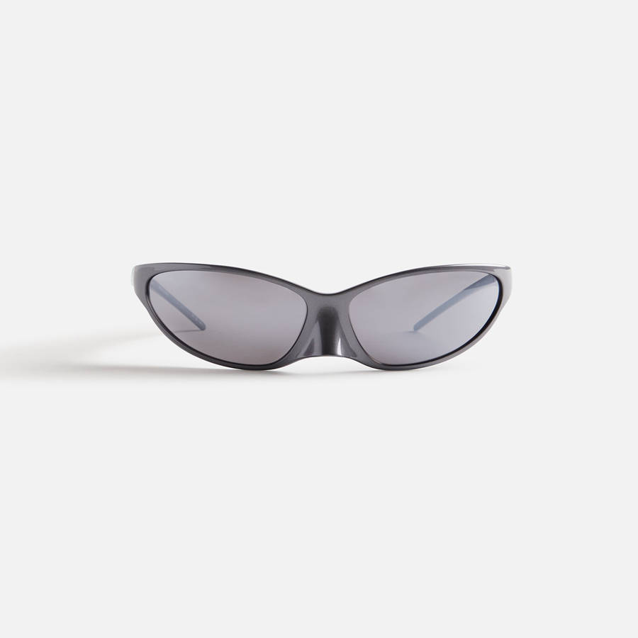 Grey Men Kith Balenciaga BB0349S-002 Sunglasses | 4370-JHZNI
