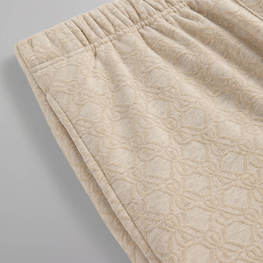 Grey Men Kith Bonded Fleece Nelson Sweat Pants | 7150-PZGJS