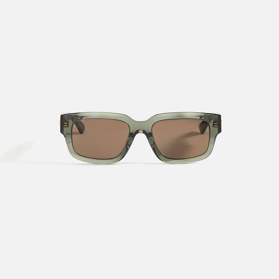 Grey Men Kith Bottega Veneta Rectangular Frames Sunglasses | 1936-LAKWJ