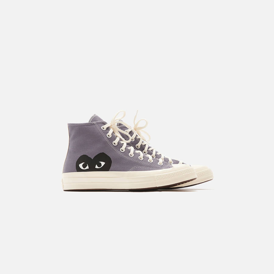 Grey Men Kith CDG Pocket x Converse Chuck 70 High Sneakers | 3247-TAGCB