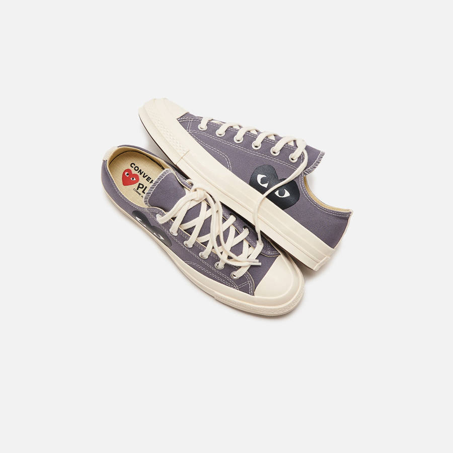 Grey Men Kith CDG Pocket x Converse Chuck 70 Sneakers | 6018-KACQH