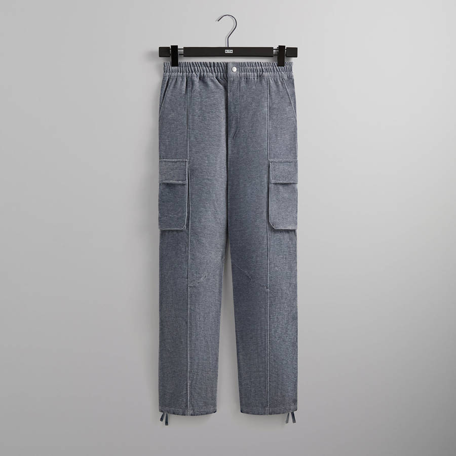 Grey Men Kith Chenille Bristol Pants | 3701-HTWMY