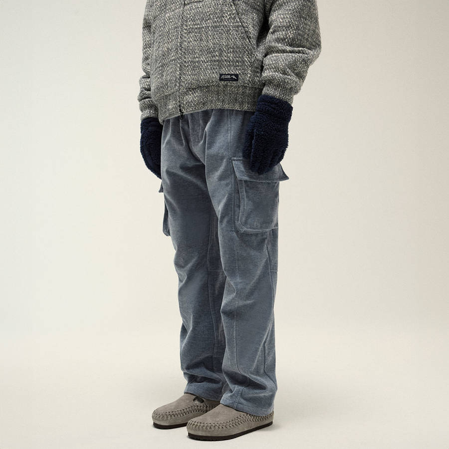 Grey Men Kith Chenille Bristol Pants | 3701-HTWMY