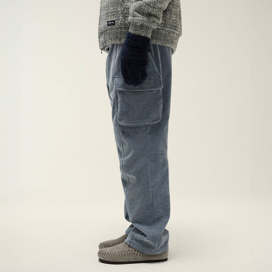 Grey Men Kith Chenille Bristol Pants | 3701-HTWMY