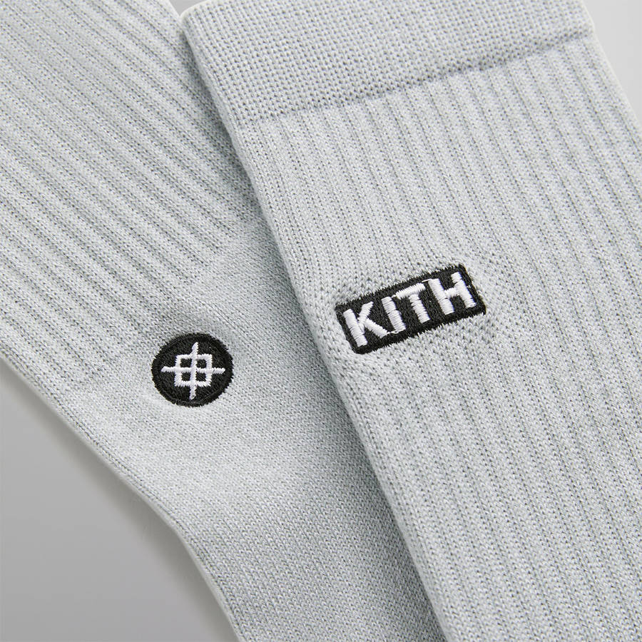 Grey Men Kith Classics for Stance 2.0 Classic Crew Socks | 7091-HXURP