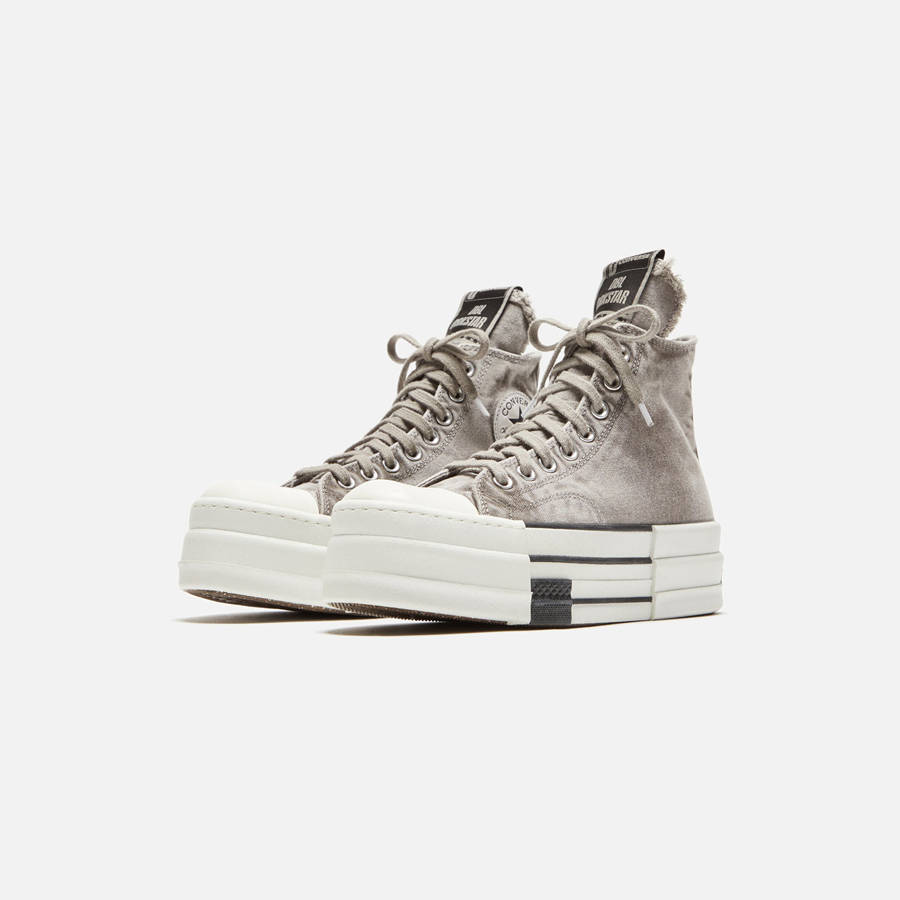 Grey Men Kith Converse x Rick Owens DRKSHDW High Chuck 70 Sneakers | 7049-KNQRP