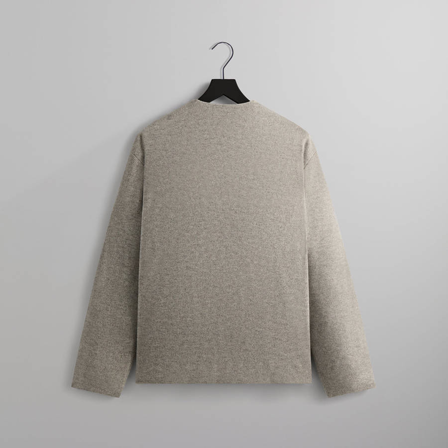 Grey Men Kith Felted Jersey Jonah Liner Jackets | 1596-PUNVC