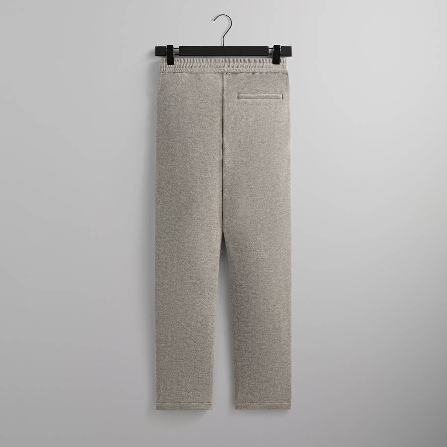 Grey Men Kith Felted Jersey Lorimer Pants | 2365-NZIMY